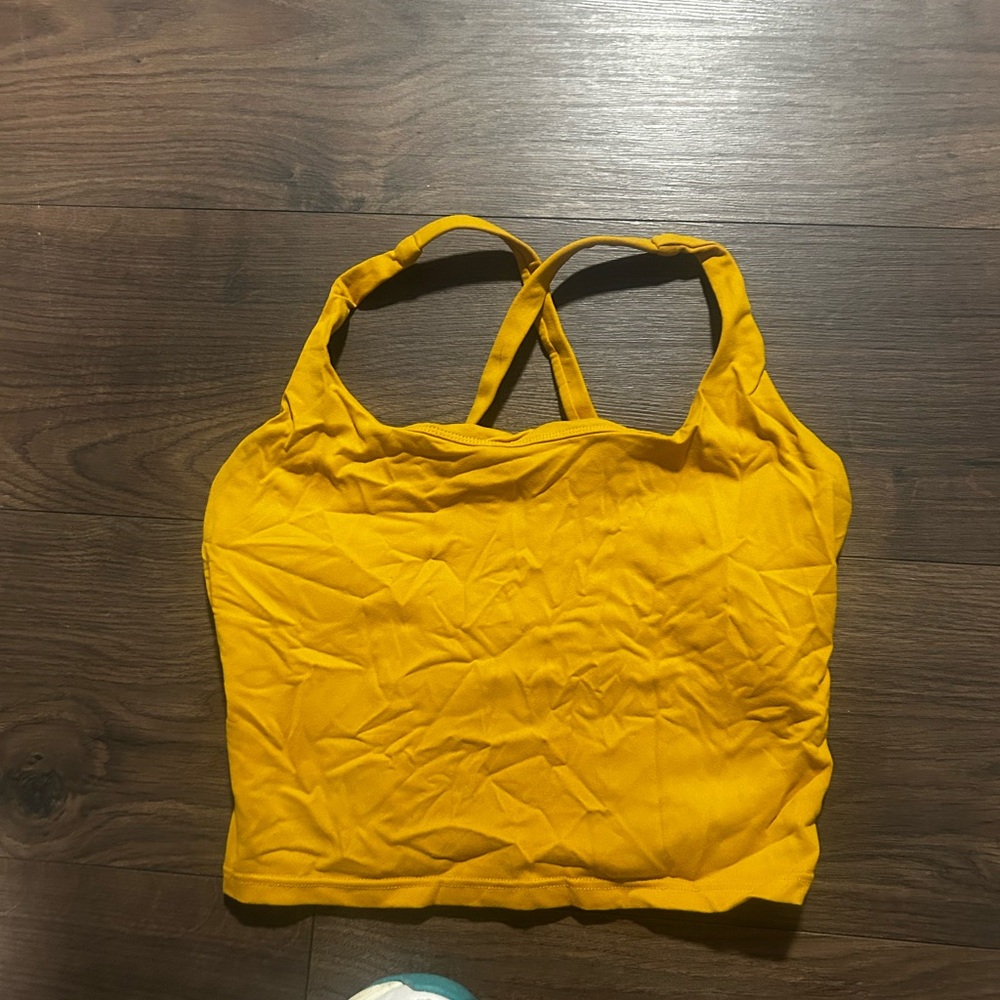 HALARA Yellow Muscle Tee